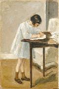 Max Liebermann The granddaughter painting